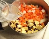 ハムゴロゴロ!ごま風味薩摩芋サラダ作り方3写真