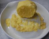 ポテトのパンケーキwithハム&チーズ。作り方1写真