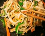 大根の皮でもう一品☆炒め物作り方4写真