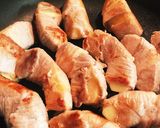 林檎のロールポーク★トマト煮作り方3写真