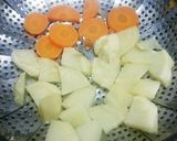 蒸して栄養満点＆大量。離乳食ストック。作り方1写真