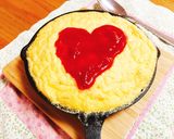 スキレットdeスフレオムライス❤作り方9写真