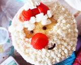かわいいサンタさんのクリスマスケーキ✨作り方9写真