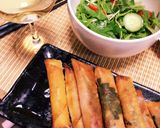エビとパクチーの春巻き作り方13写真