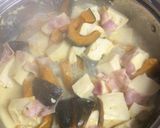 南瓜とこうや豆腐のコンソメミルク煮作り方4写真