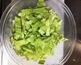 キャベツの梅ゴマ和え作り方1写真