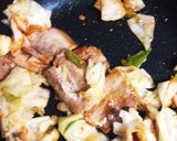 回鍋肉（豚バラ肉とキャベツの甘辛味噌炒め作り方6写真