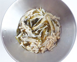 がごめ昆布とえのき茸のわさび和え作り方4写真