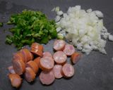 混ぜ混ぜオムライス作り方1写真
