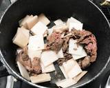 [韓国料理]牛肉大根のスープ-소고기뭇국作り方2写真