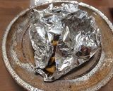 天然・開きナメコとヒラタケのホイル焼き~作り方6写真