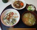 牡蠣ご飯（血管ダイエット食1043）作り方5写真