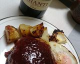 ワインに合う♪肉々しいハンバーグ作り方14写真