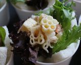 パンカップでカラフルリース♪作り方4写真