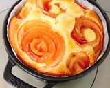 ストウブ(12)deアップルローズケーキ作り方7写真
