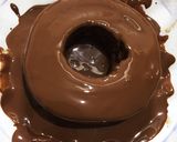 簡単！クリスマスリースチョコケーキ☆作り方3写真