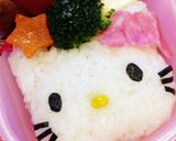 キャラ弁♡キティちゃん作り方3写真