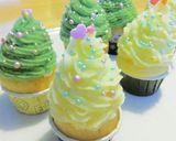 プリンカップde❤Xmas ツリーケーキ作り方16写真
