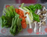 余り野菜でめんつゆ煮作り方3写真
