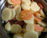 カレー風味の肉じゃが温野菜サラダ作り方2写真
