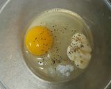クロワッサンエッグトースト作り方1写真