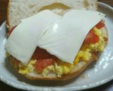 クロワッサンエッグトースト作り方4写真