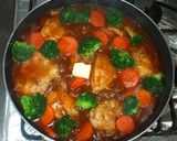 鶏肉のデミグラスソース煮♪簡単クリスマス作り方12写真