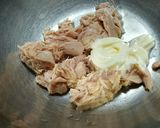クロワッサンツナチーズトースト作り方1写真
