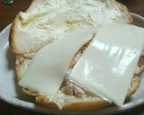 クロワッサンツナチーズトースト作り方3写真