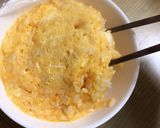 混ぜてチン★する手づかみ卵ごはん作り方2写真