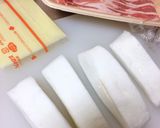 【豚バラぐるぐる巻き】はんぺんチーズ編作り方1写真