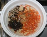 簡単具沢山☆乾燥ご飯と乾燥食材で八宝雑炊作り方16写真
