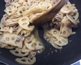 こってり♪ れんこんと豚肉のきんぴら作り方6写真