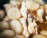 ✨大根と手羽元のホロホロ煮✨作り方4写真