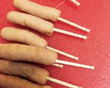 HMホケミで簡単ミニアメリカンドック作り方1写真