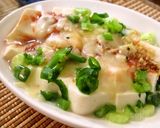 おつまみに☆いかの塩辛の豆腐グラタン作り方3写真