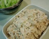 鶏胸肉とレタスのサラダ作り方6写真