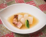 ごろっとカブとベーコンのごちそうスープ作り方8写真