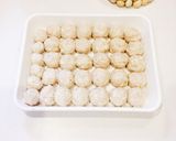 カリふわ♡レンコン団子作り方5写真