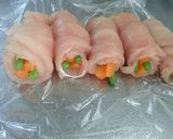ささみの野菜巻き♡おせちに作り方3写真