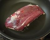 鴨ロースステーキ☆リンゴ甘煮&ポテト添え作り方6写真
