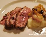 鴨ロースステーキ☆リンゴ甘煮&ポテト添え作り方13写真