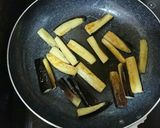 簡単！茄子！卵！ゴマ油！醤油だけ！作り方3写真