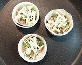 肉汁じゅわっ♪お花のようなオープン焼き作り方4写真