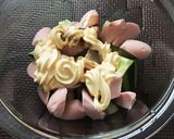 キュウリと魚肉ソーセージの簡単サラダ作り方2写真