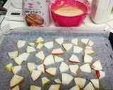 オリーブオイルと大豆粉入☆アップルケーキ作り方5写真