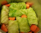 チキンロールキャベツ☆スープ作り方5写真