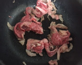 牛肉ピーマンのオイスターマヨ炒め　超簡単作り方3写真