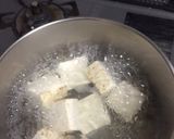 里芋と焼き豆腐の煮物作り方3写真