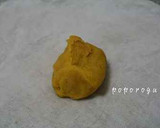 かぼちゃの煮物で作る茶巾絞り作り方2写真
